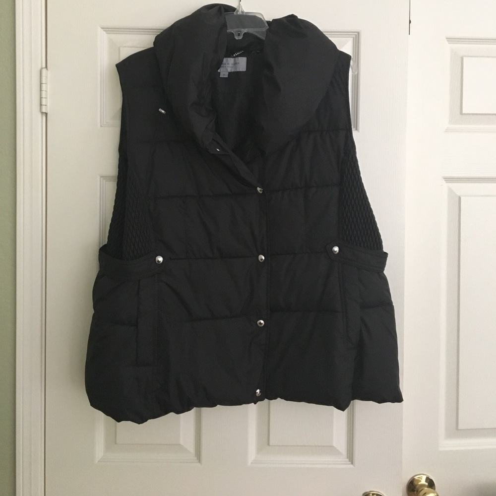 Black Puffer Vest