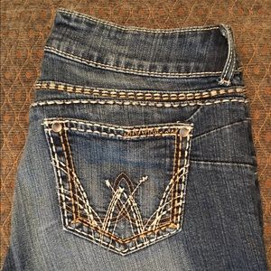 Wrangler Booty Up Low Rise Jeans - Size 7/8 X 36