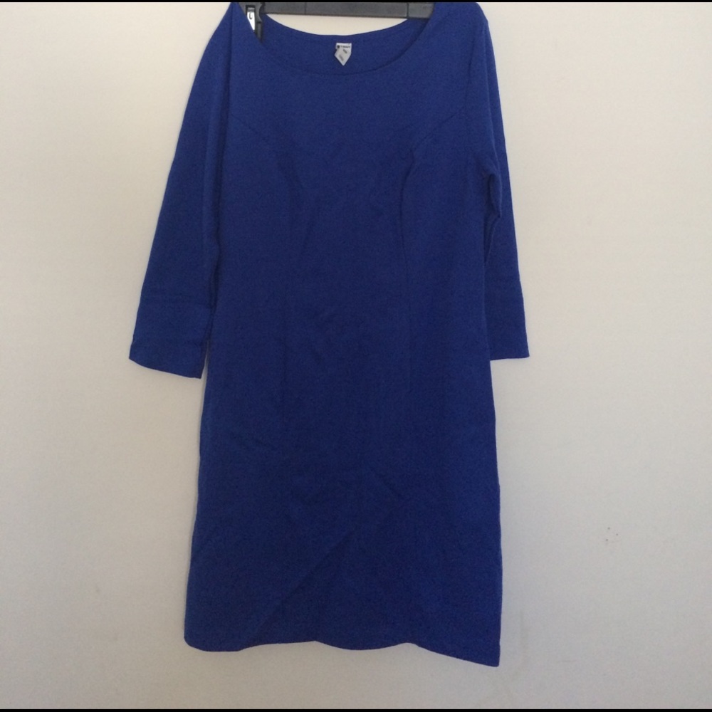 Blue dress