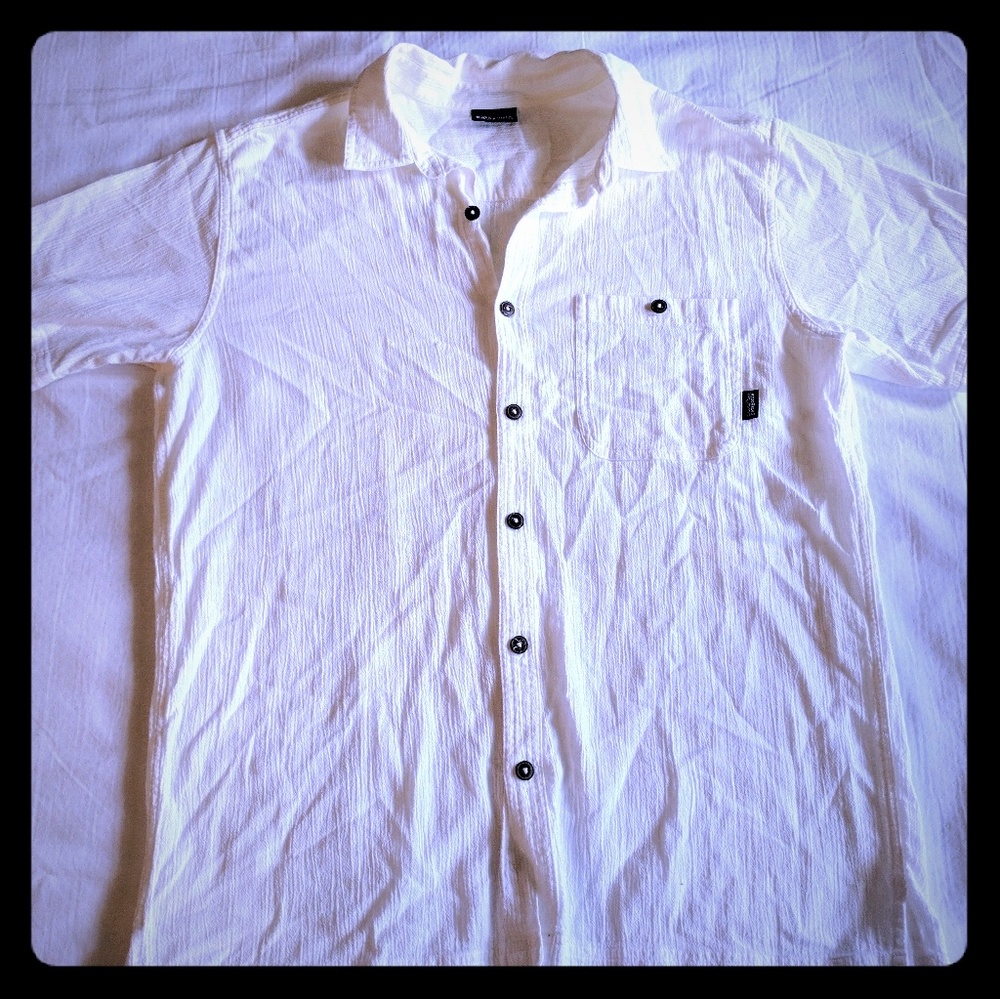 Patagonia outdoor shirt, organic cotton