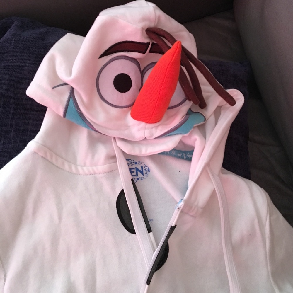 Frozen Olaf⛄️ Disney zip up hoodie
