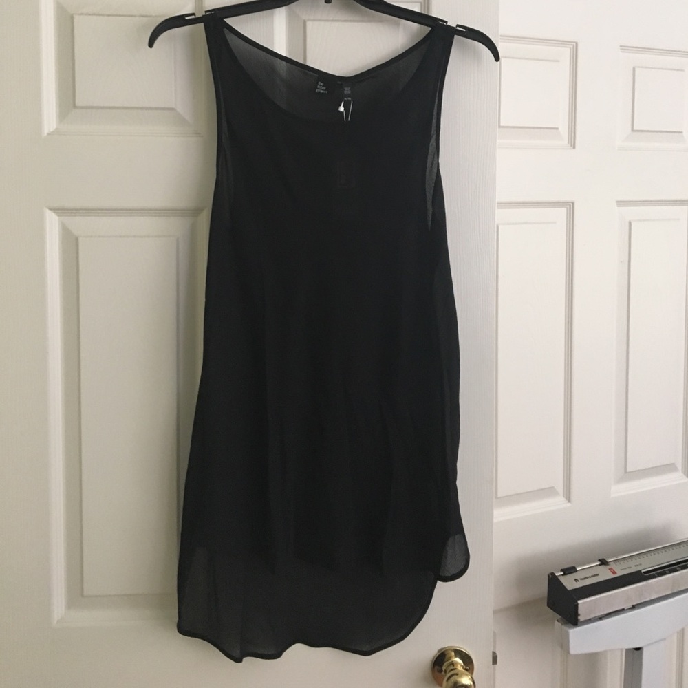 Sheer High-Low top!