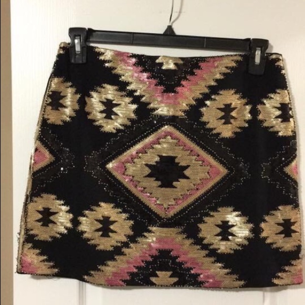 Sequin skirt