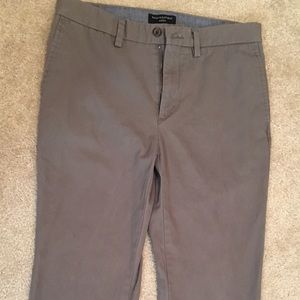 Mens gray chino pants