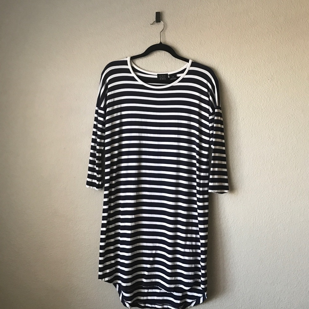 Press Striped Tunic Dress