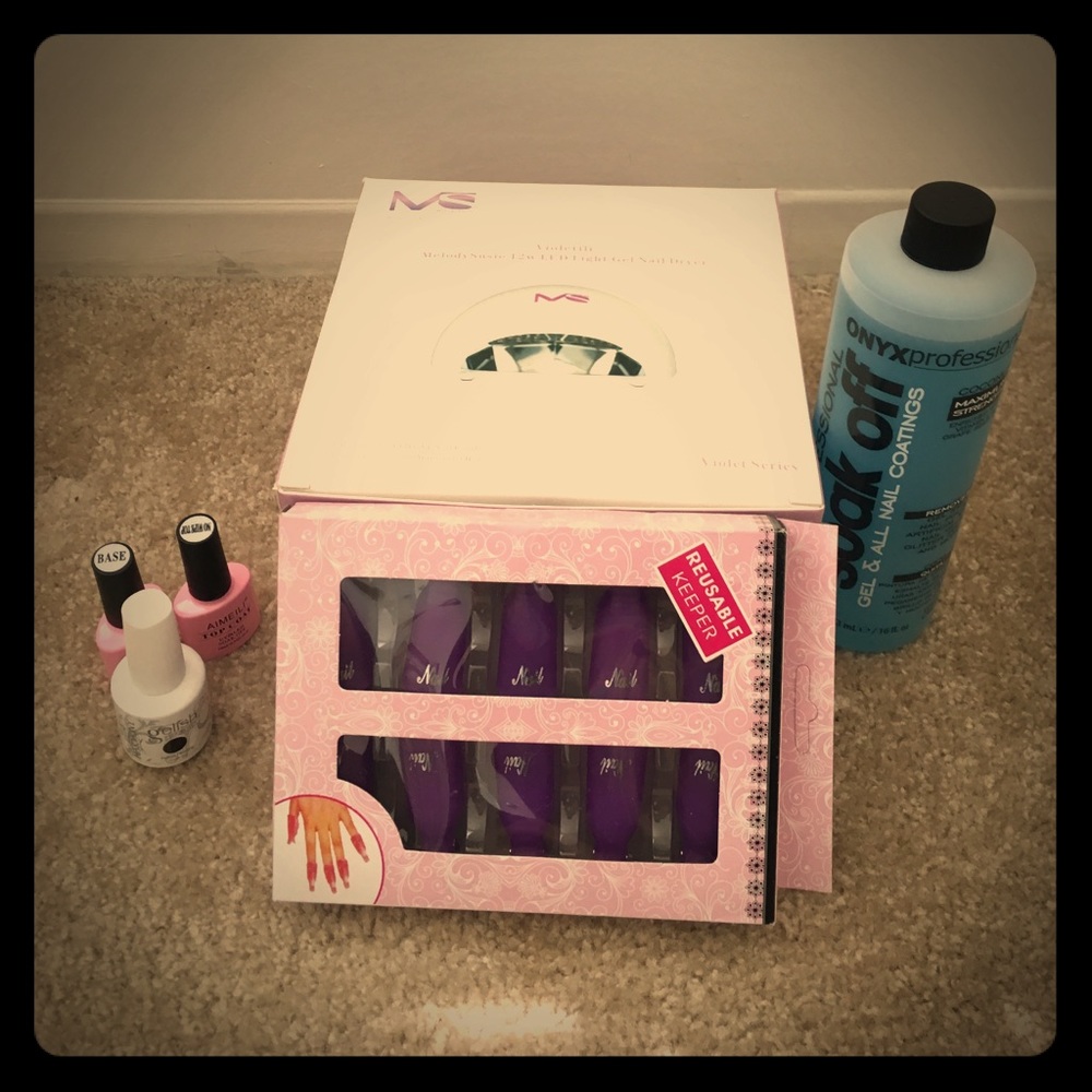 Gel Nail Set (UNOPENED-$80 VALUE)