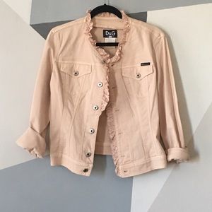 Vintage D&G Pastel Pink Jacket