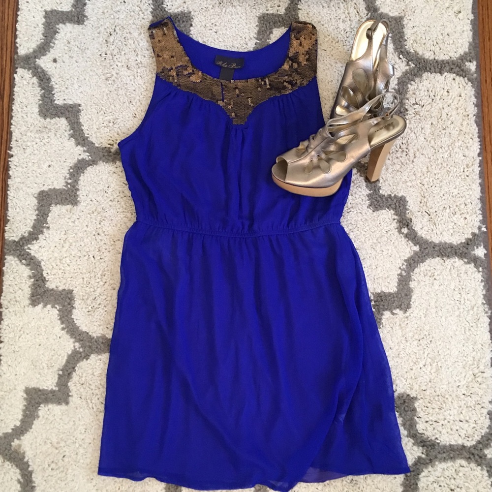 Cobalt Blue Cocktail Dress