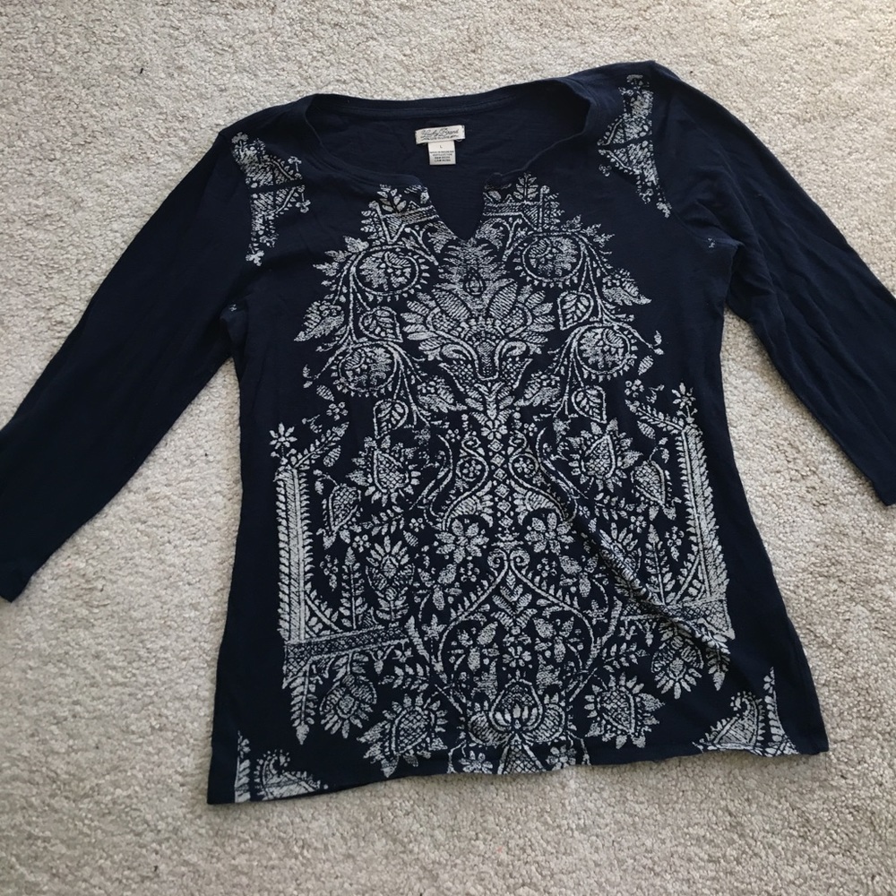 Luck Brand 3/4 Tee