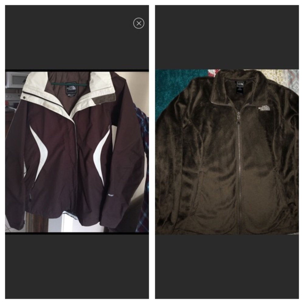 North Face rain coat, INCLUDES the jacket