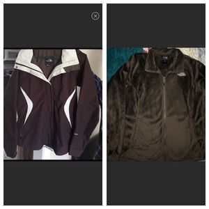 North Face rain coat, INCLUDES the jacket