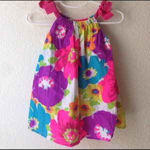Spring floral children's dress