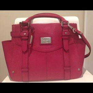 New Tignanello Red Leather Purse