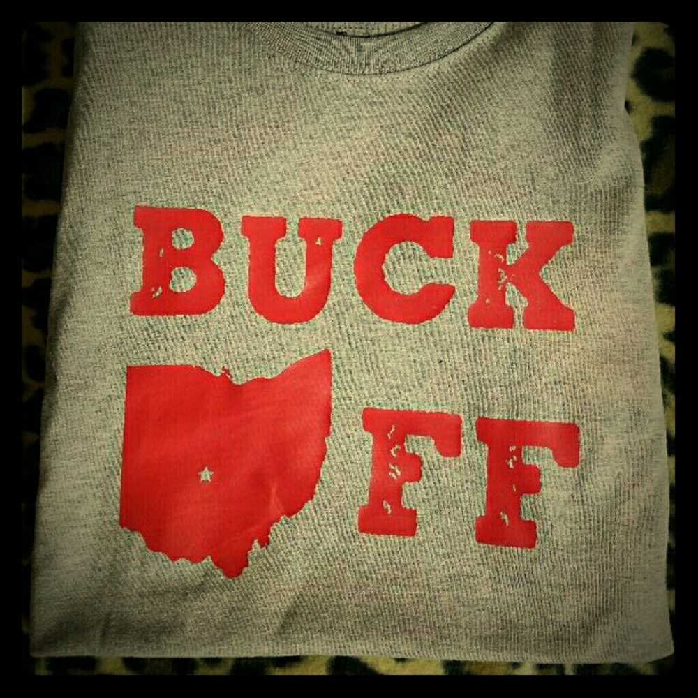Ohio state buck off shirt