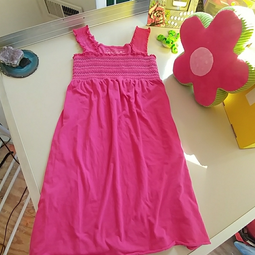 Arizona Pretty Pink Sundress size Girls XL(18).