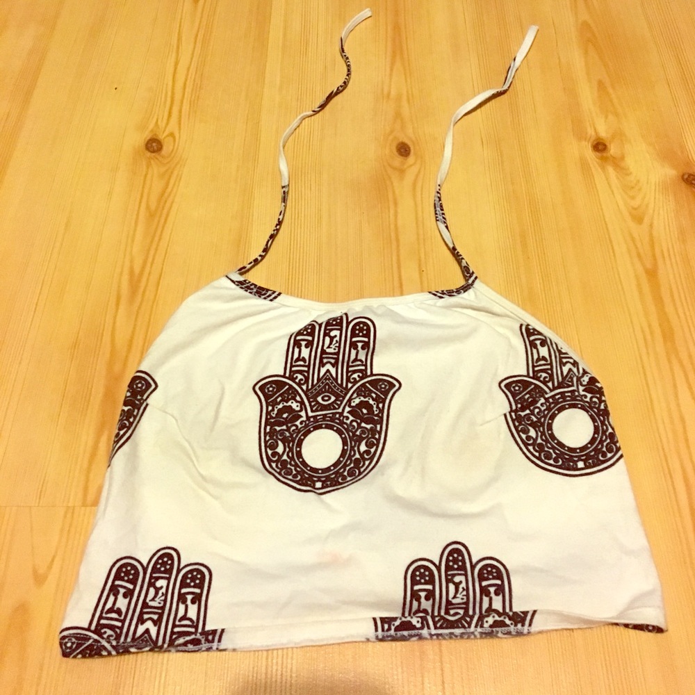 HAMSA HALTER TOP CANT GET CUTER