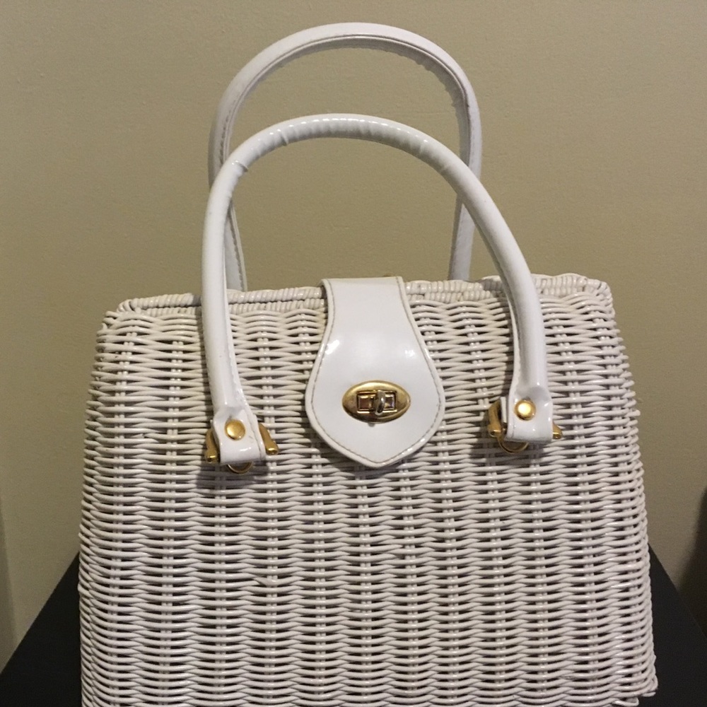 White purse