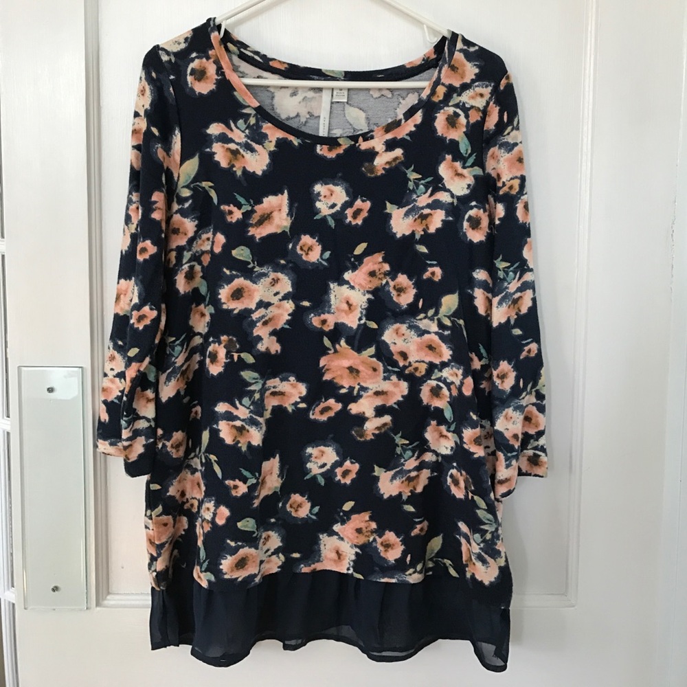 Lauren Conrad floral top