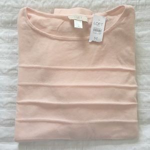 NWT Blush Loft Sweater
