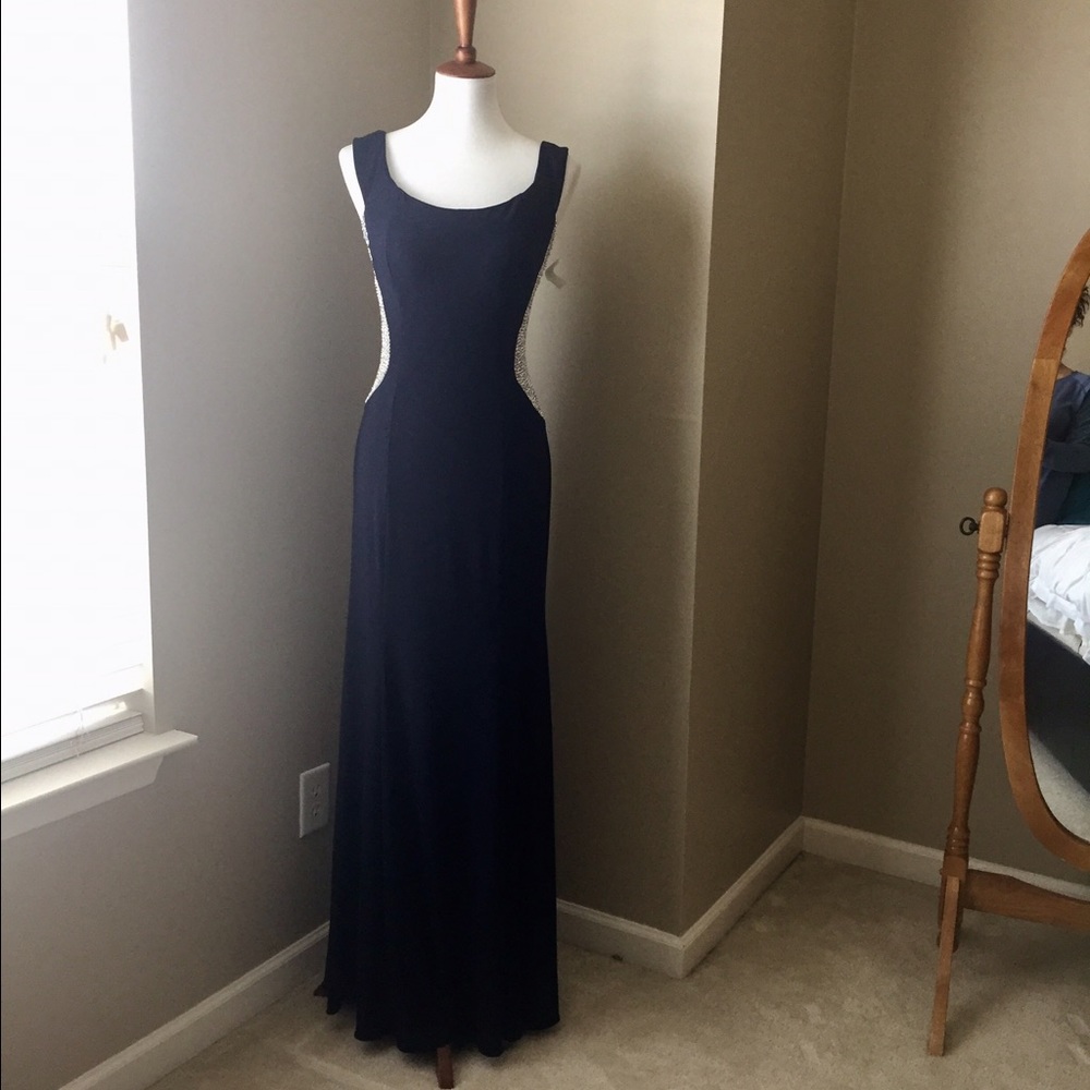 NWT Navy Evening Gown