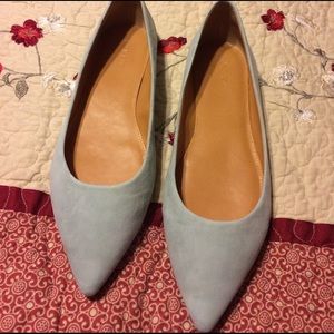 💖J Crew Mint Suede Flats💖