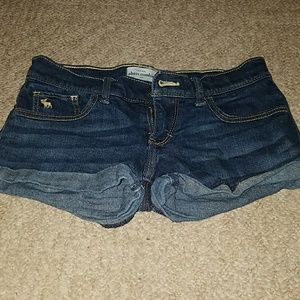 Abercrombie size 14 jean shorts