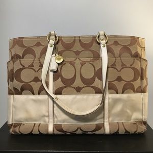 Coach Signature Large Tote (baby/school/work bag)