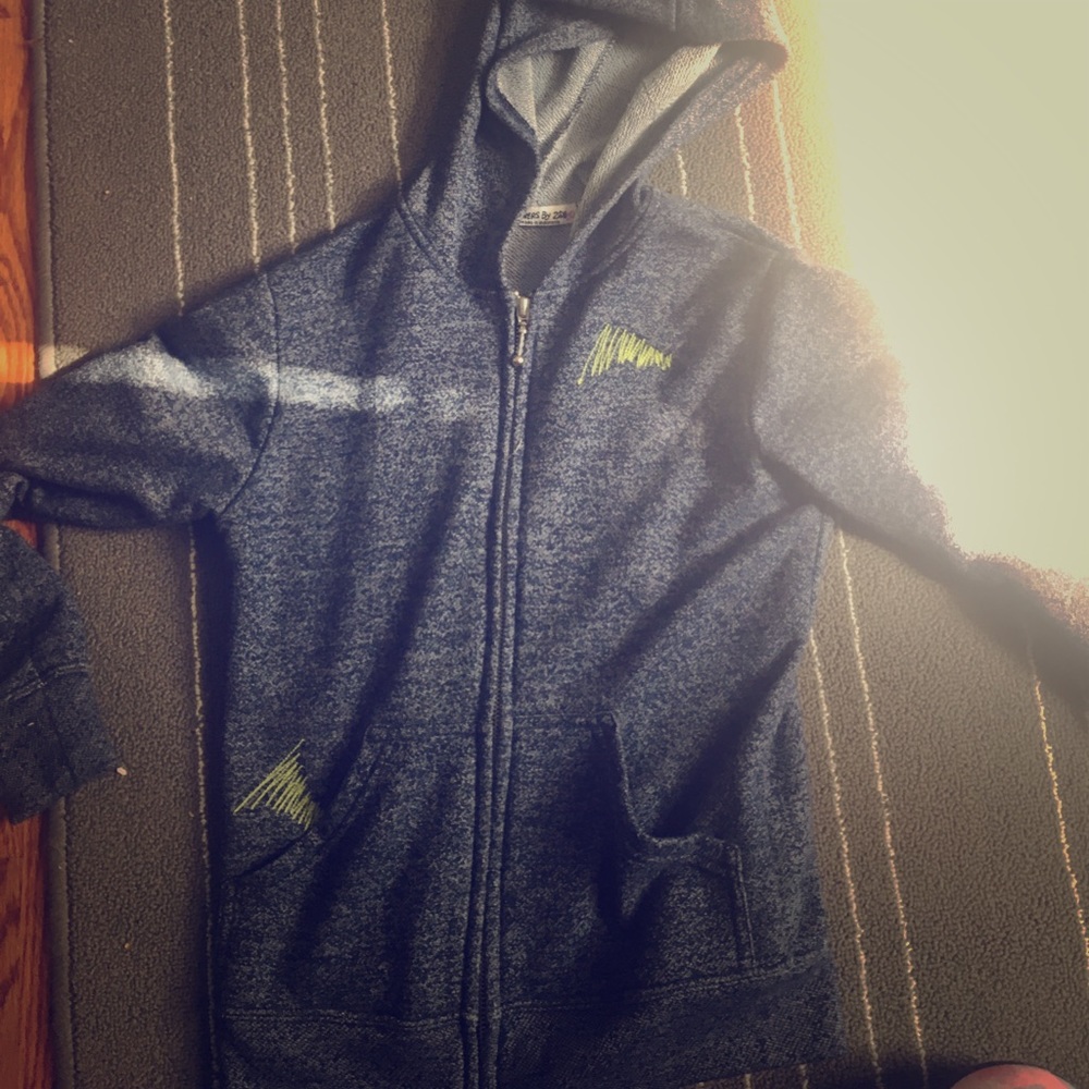 Blue and Green Kids Sweater