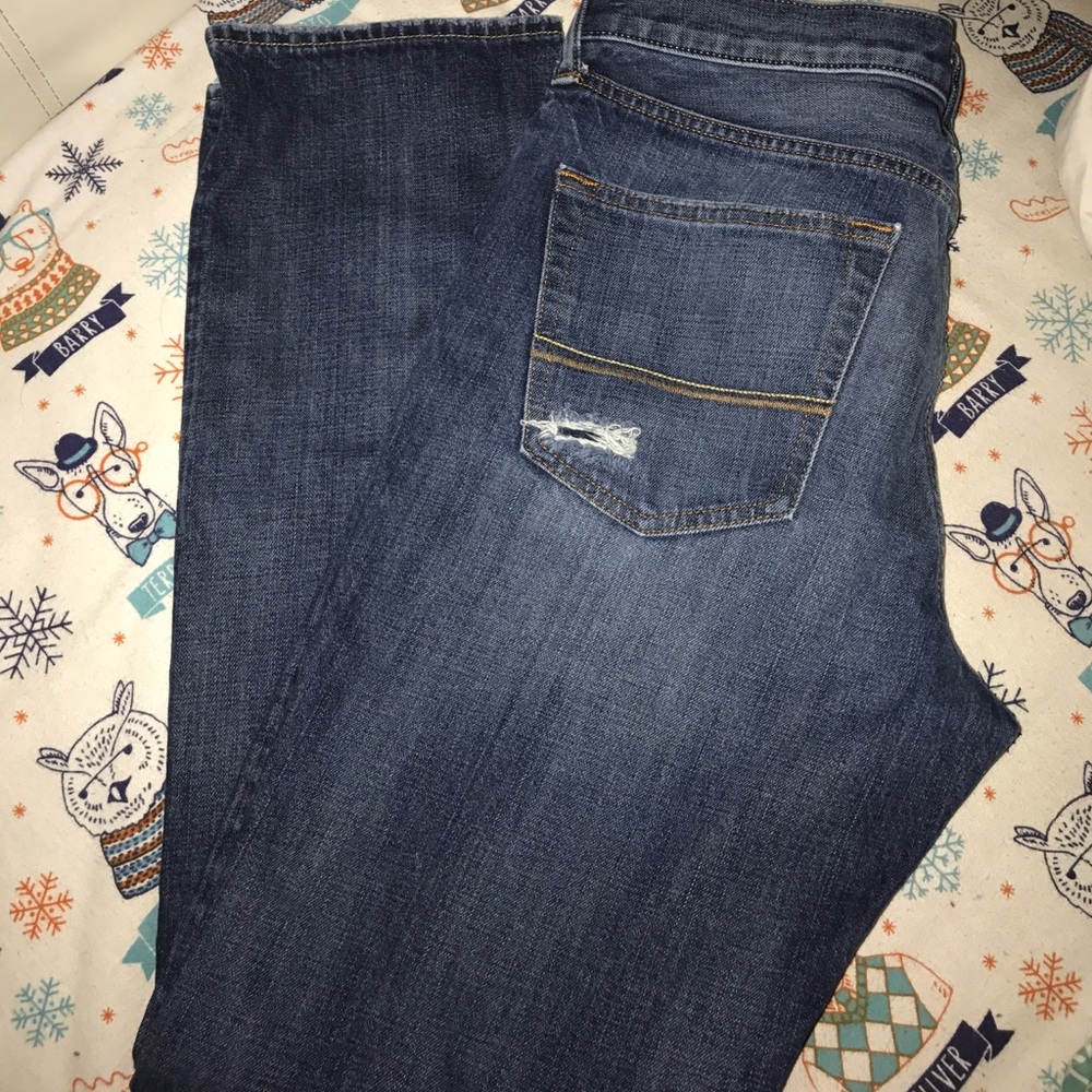 Abercrombie and Fitch slim straight jeans