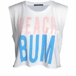 Wildfox Beach Bum Cropped Tank