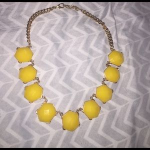 Gold/Yellow jeweled necklace