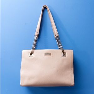 Kate Spade small Phoebe purse cashew nude