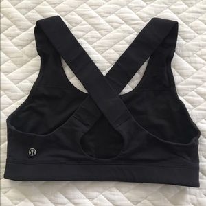 Lululemon Black Sports Bra