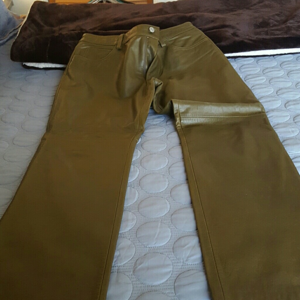 Leather pants