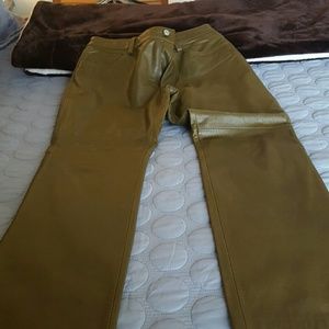 Leather pants