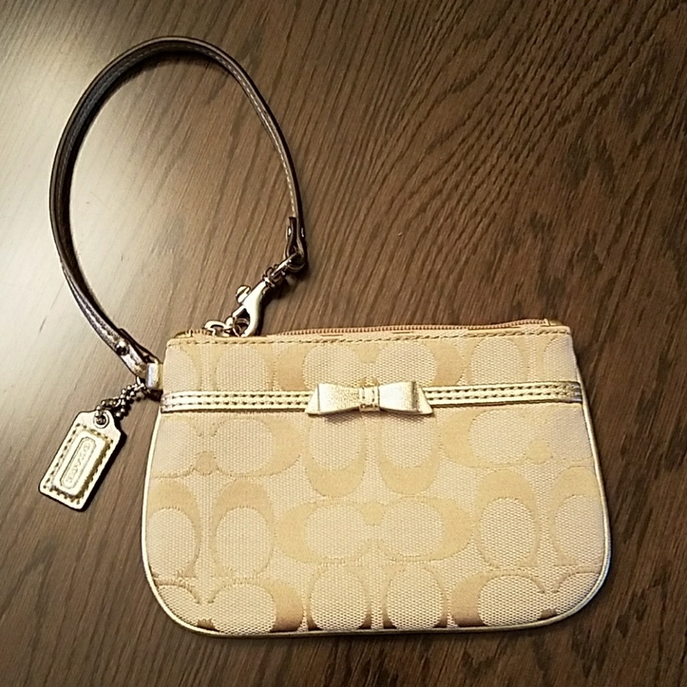 Coach wristlet