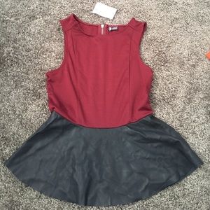 Peplum top