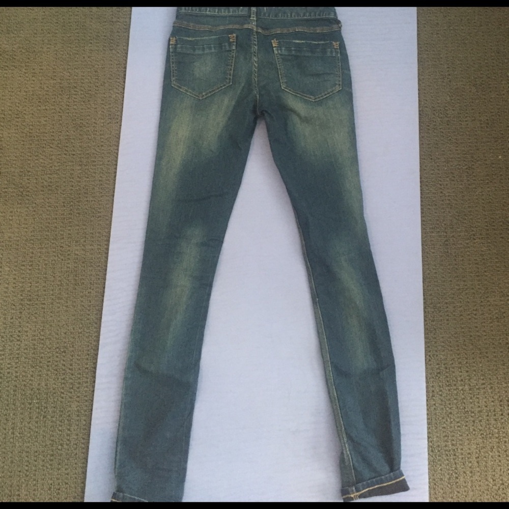 Free people lightweight stretch skinny in rarebird - Picture 4 of 6
