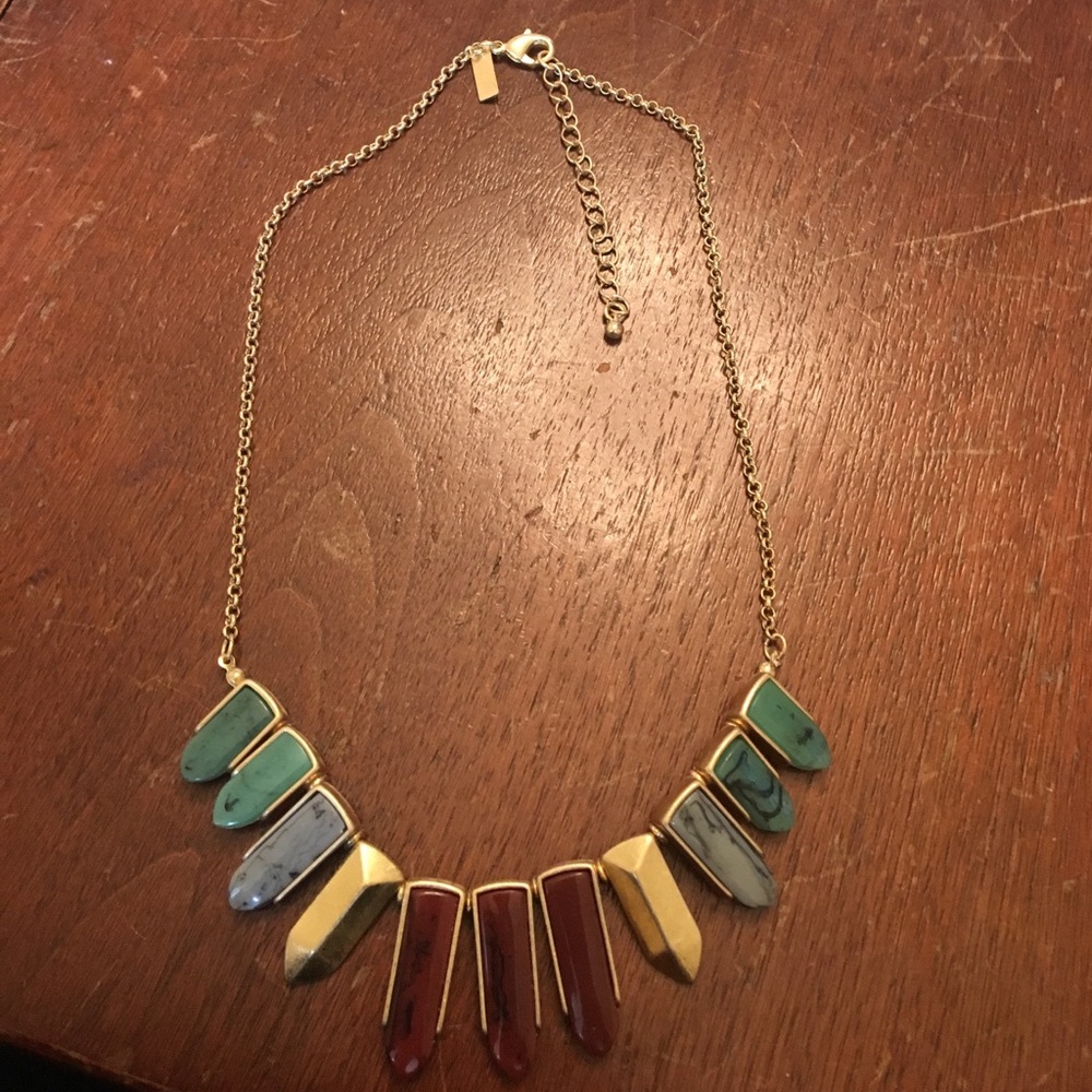 Nwot stone necklace