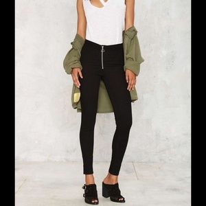 High Spray Skinny Jeans