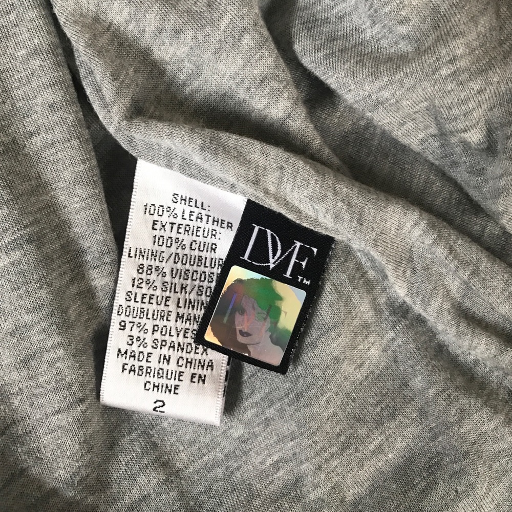 DVF SPORTI LEATHER JACKET - Picture 7 of 8