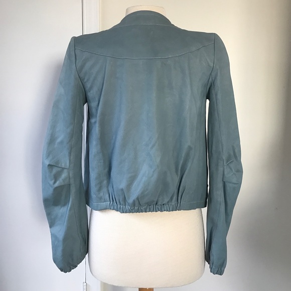 DVF SPORTI LEATHER JACKET - Picture 3 of 8