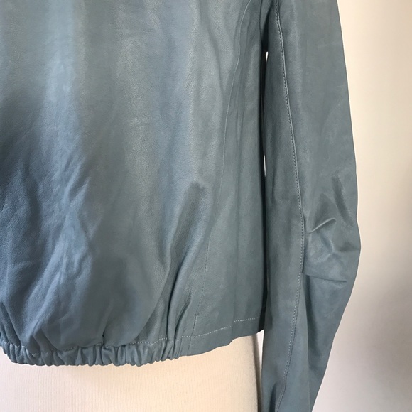 DVF SPORTI LEATHER JACKET - Picture 4 of 8