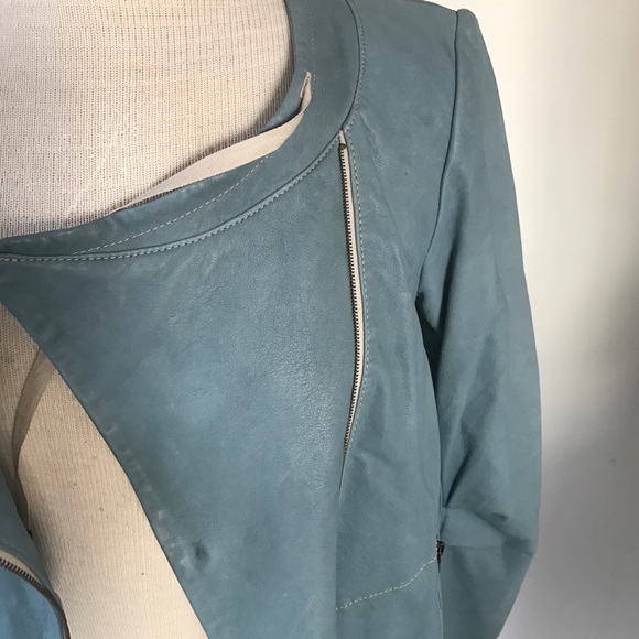 DVF SPORTI LEATHER JACKET - Picture 6 of 8