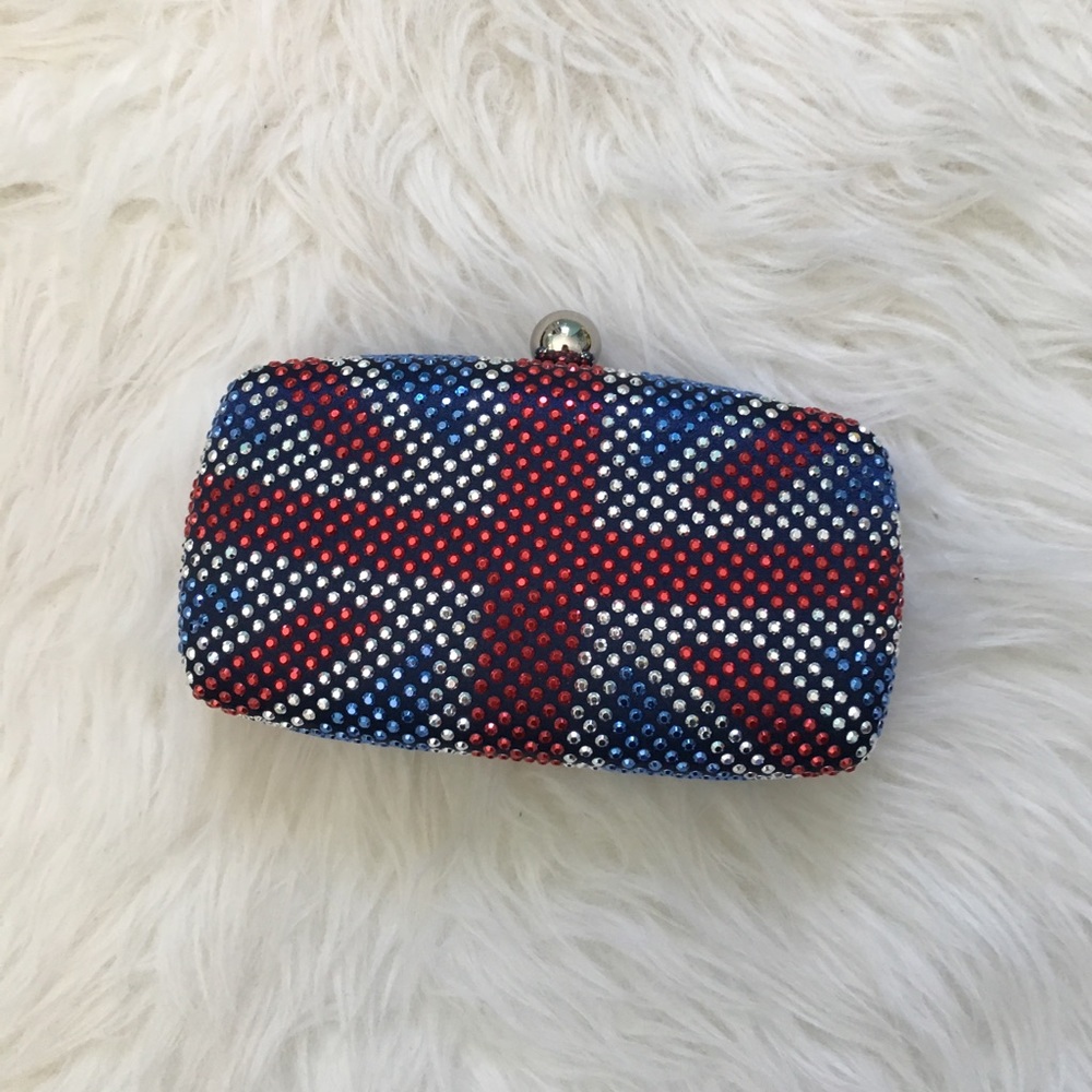 UK flag clutch