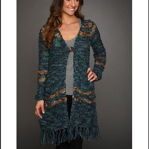 Lucky Brand 🍀 Fringe Cardigan