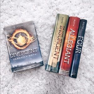 "Divergent Trilogy & Four" book by Veronica Roth