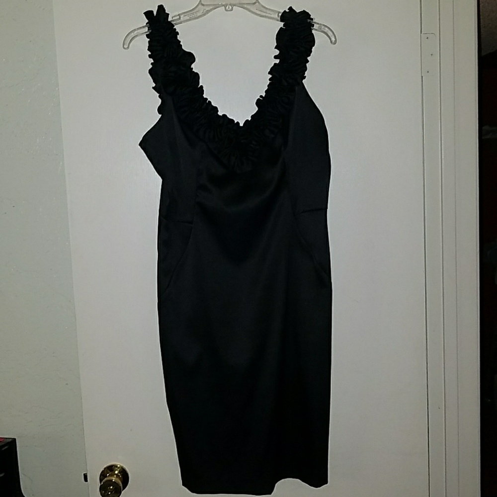 Black evening dress