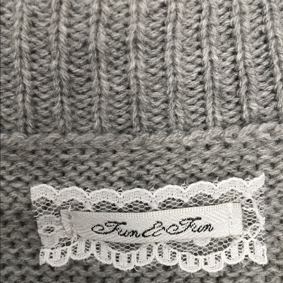 Grey faux fur jacket. Fun&Fun brand. Not for trade - Picture 3 of 4