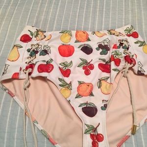 Wild fox high waist bikini bottom